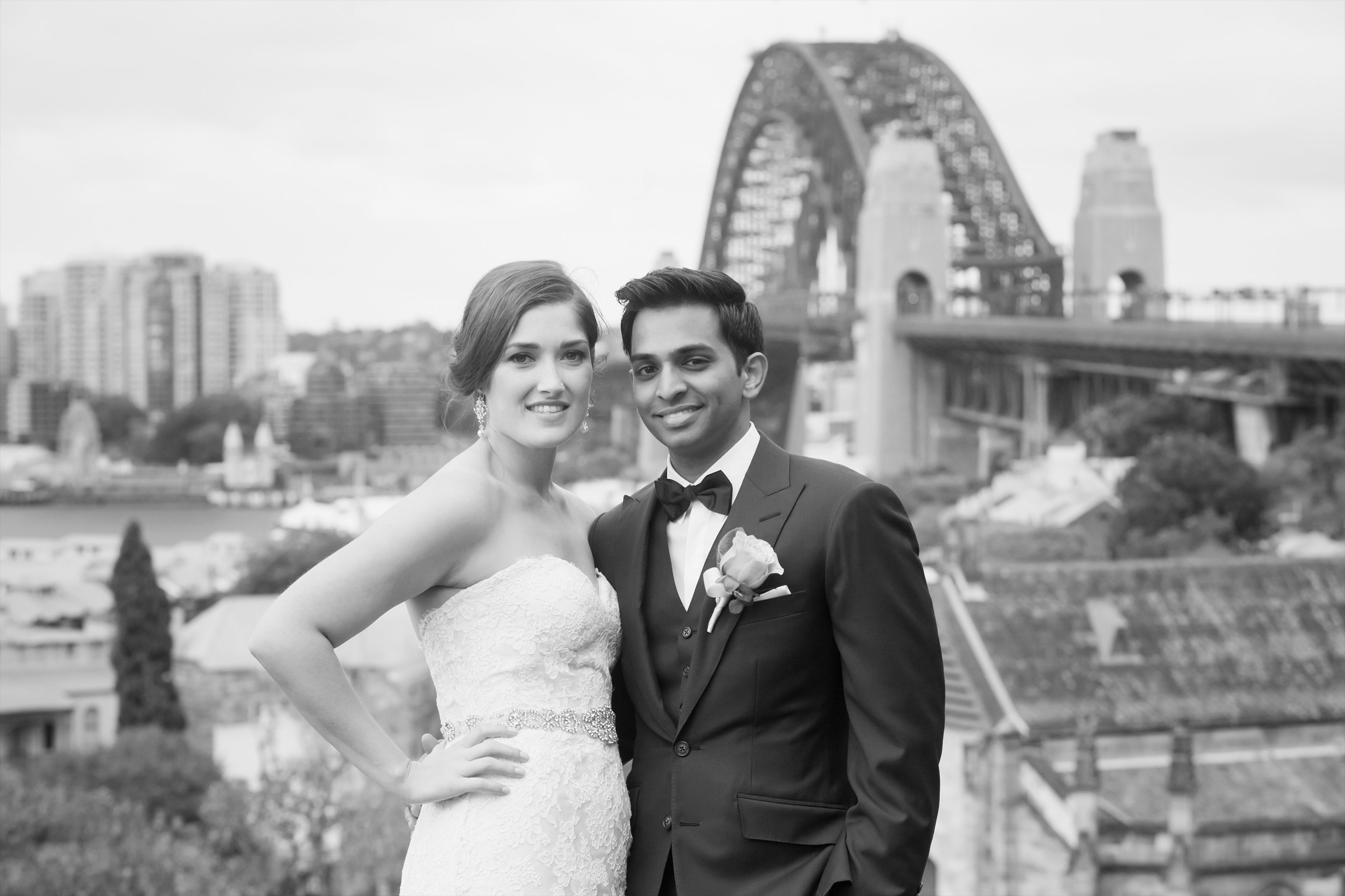 Wedding Photoshoot in Sergeants Mess Chowder Bay Australia